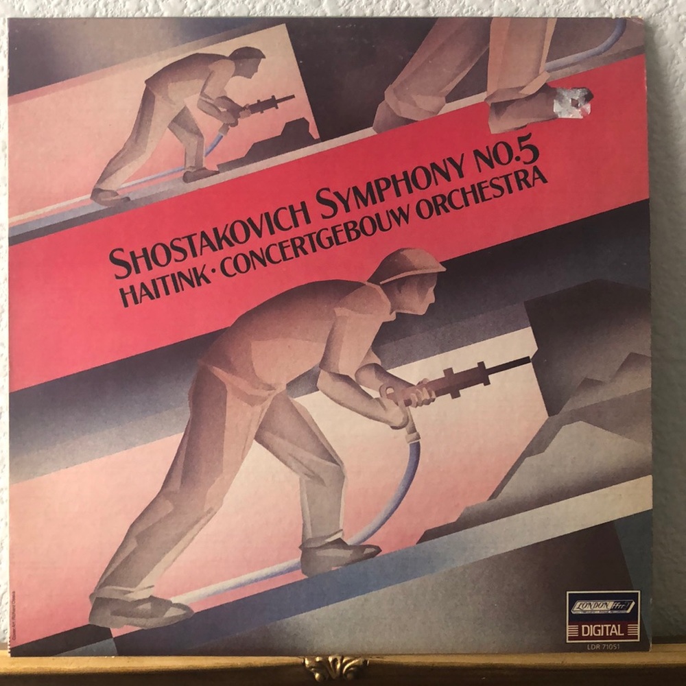 Shostakovich Symphony No. 5 Concertgebouw Orchestra Vinyl Album